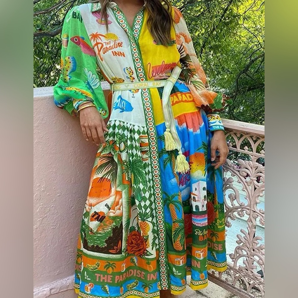 Paradise  Inn Maxi dress - Picture 5 of 9